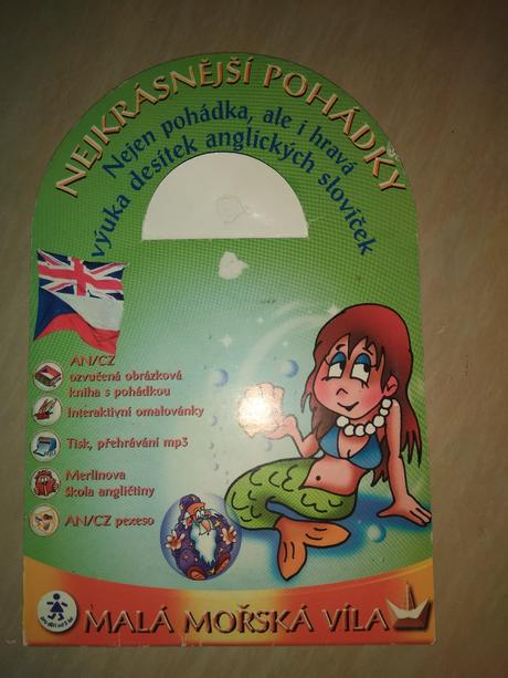 Cd-rom nejkrásnější pohádky - malá mořská víla, 