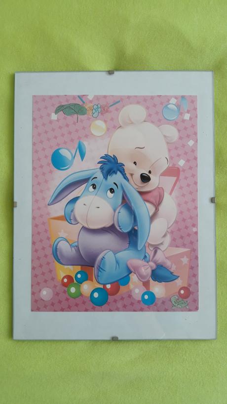 Dětský obrázek medvídek pů (obraz na stěnu), 