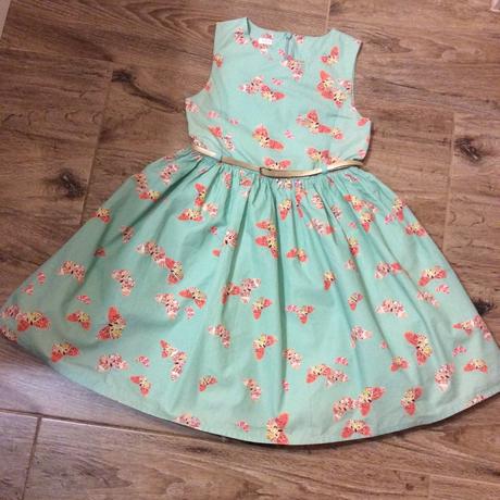 Slavnostní motýlkové šaty, john lewis,128