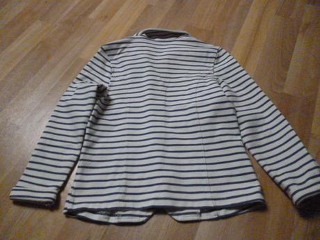 Pruhaté sako vel. 6-7, mothercare,122