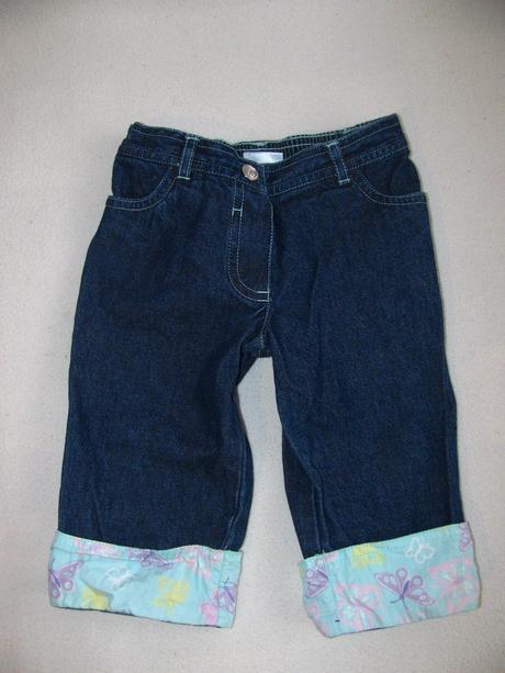 Modré džínové kraťasy, ladybird,98