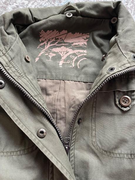 Damsky khaki kabat, xs