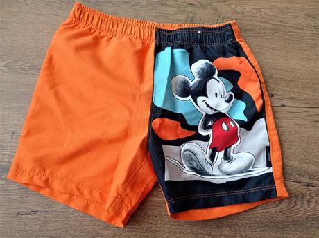 Plavky / koupací kraťasy 122/128 mickey mouse, lupilu,122 / 128