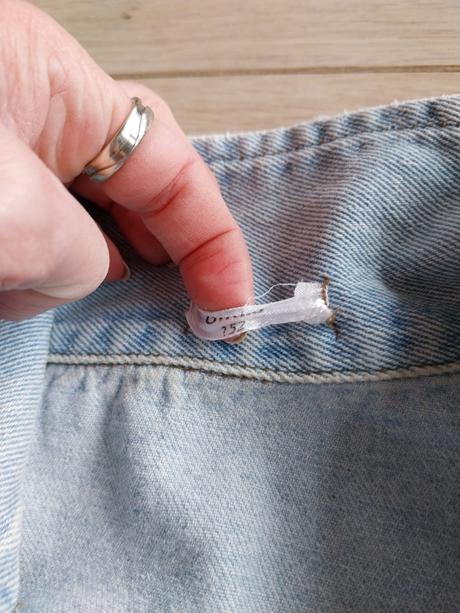 Riflová bunda, velikost 152, 152