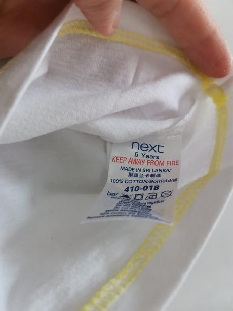 Tílko a čelenka vel. 104 / 110, next,104