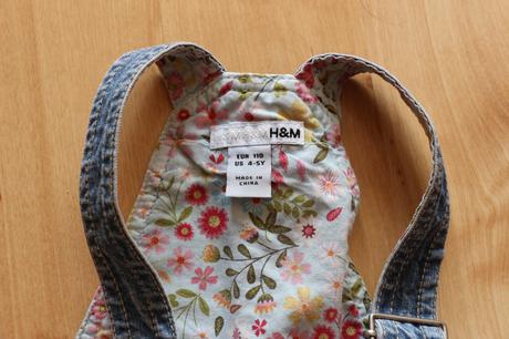 Krásná laclová sukně h&m vel. 104, h&m,104