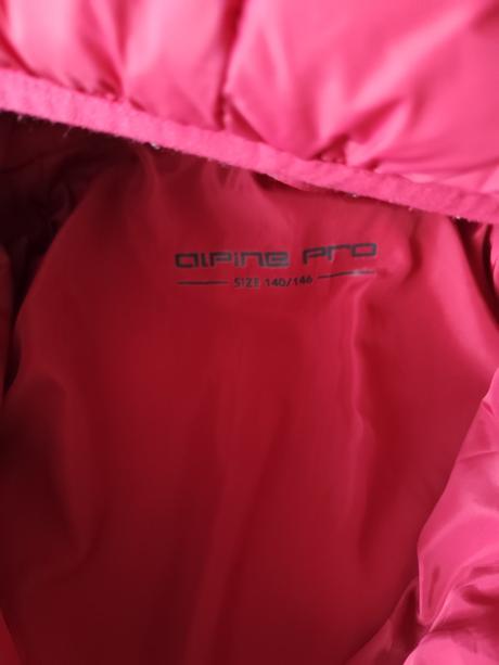 Dívčí kabát alpine pro aricano,vel.140/146, alpine pro,140