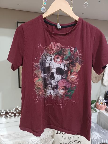 Tričko s lebkou, lindex,170