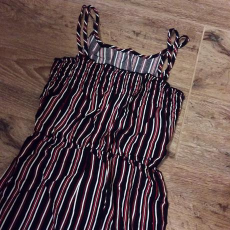 Lehoučký letní kalhotový overal, primark,134