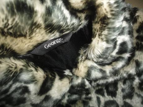 Slabší, elegantní kožíšek george, vel. 6-7 let, george,116