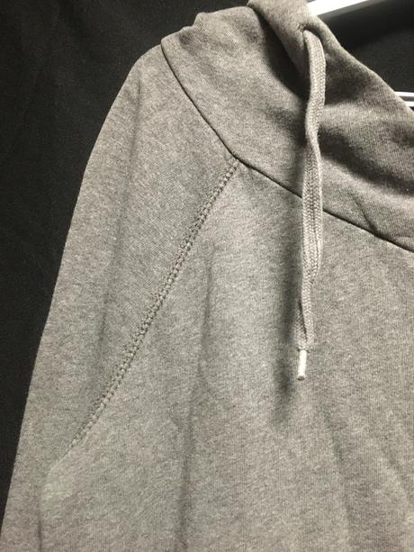 Vel. 34 šedá dámská mikina s kapucí, 34