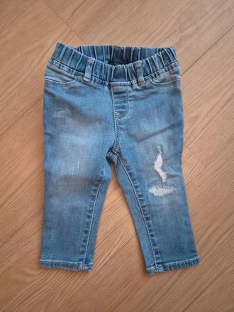 Gap denim jeggings, vel. 12/18 měsíců, gap,86