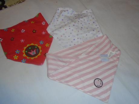 Šátek na krk i slintáček 3ks, 80