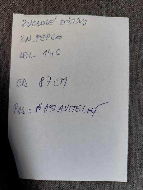 Džíny zvonáče pepco,vel.146, pepco,146