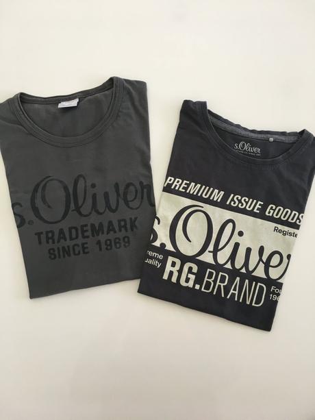 3 ks pánská trička s.oliver, house, vel. l, l