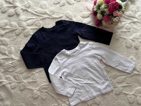 Trika modré / bíle - v.18/24 měs., primark,92