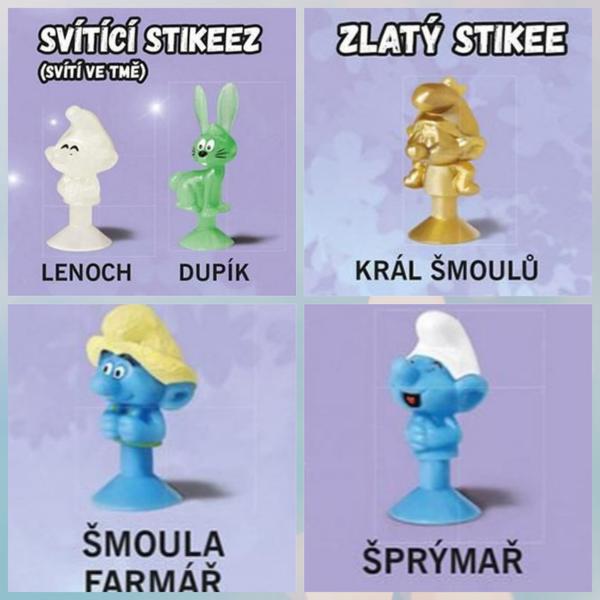 Sháním Stikeez Šmoulové. Nemá někdo, prosím?