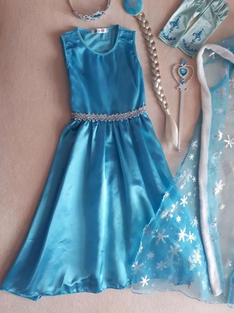 Frozen - ledové království, elsa kostým s doplňky,