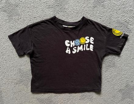 Crop top smiley hm, vel. 92, h&m,92