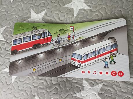 Albi kouzelné čtení - dopravní prostředky, 