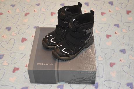 32 martes černé zimní boty waterproof, 32