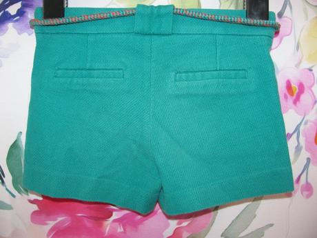 Sytě zelené bavlněné kraťasy zara, zara,110