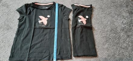 2 x triko ptáček, 128