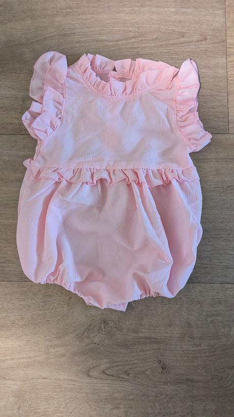 Ch31 dívčí letní body s volánky vel. 80, 80