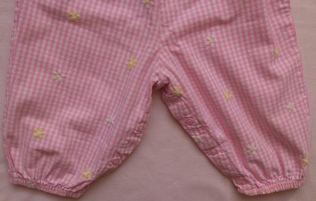 Dětské letní plátěné kalhoty, zn.oshkos, oshkosh,80