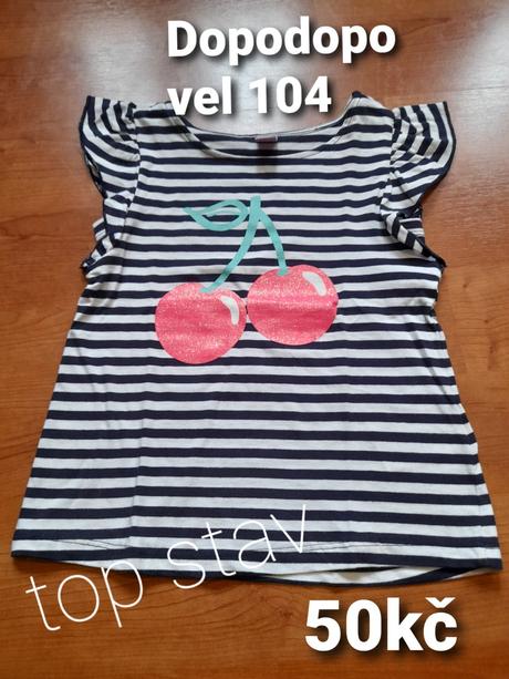 Tričko 104, dopodopo,104