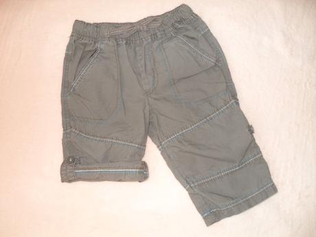 Plátěné kalhoty, roll up, next,74