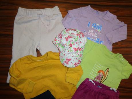 Balíček pro holčičku - vel. 74 - 7 kusů, 86–98