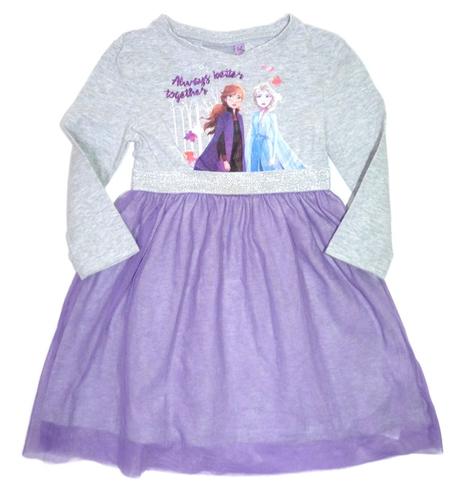 Frozen bavlněné šaty s tylovou sukní vel.86, debenhams,86