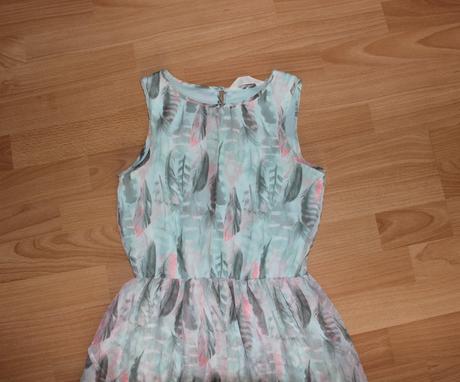 Letní šifónové šaty, h&m,146
