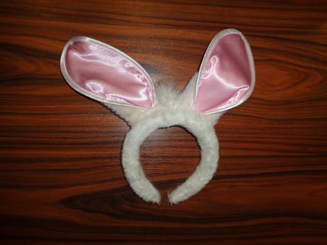 Karneval - králičí ouška na čelence,