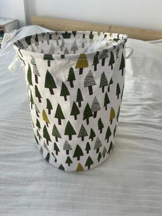 Taška na hračky - motiv stromeček,