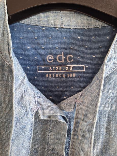 Šaty džínové šaty esprit vel. xs, esprit,xs