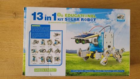 Solární stavebnice 13 v 1 solární robot,