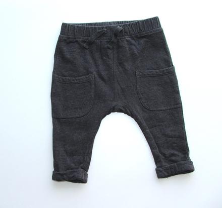 J12 chlapecké tepláky vně počesané vel. 68, next,68