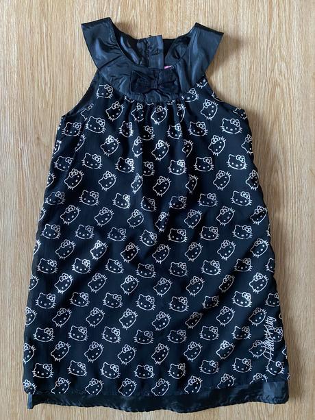 Dívčí šaty - 2ks - 122/128, hello kitty,122