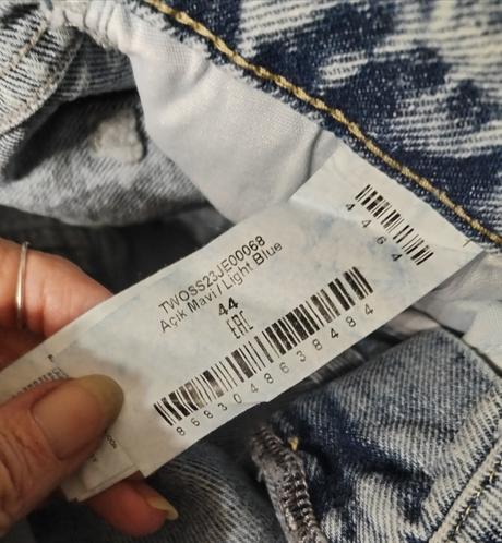 Džíny vyšší postava vel.l-xl, l