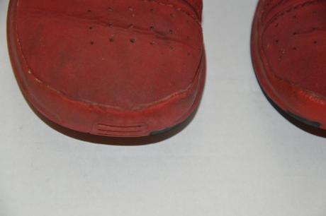 Červené sportovní boty, adidas,24
