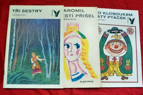 3x knížečky albatros pohádky ,retro,