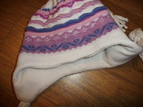 Dámská- dívčí čepice -ušanka, 