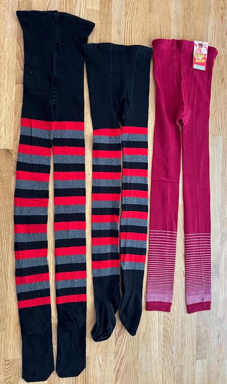 Punčocháče & legíny & kamaše nové vel. 146/152, 146