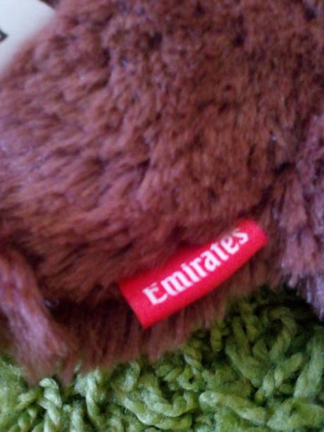 Opička na zavěšení zn.emirates, 