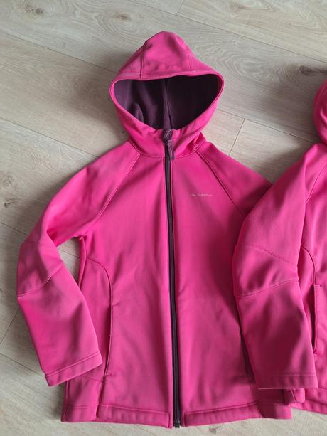 Softshelové bundy 5 a 6 let, quechua,116