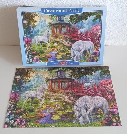 Puzzle 260 dílků, unicorn summer, 