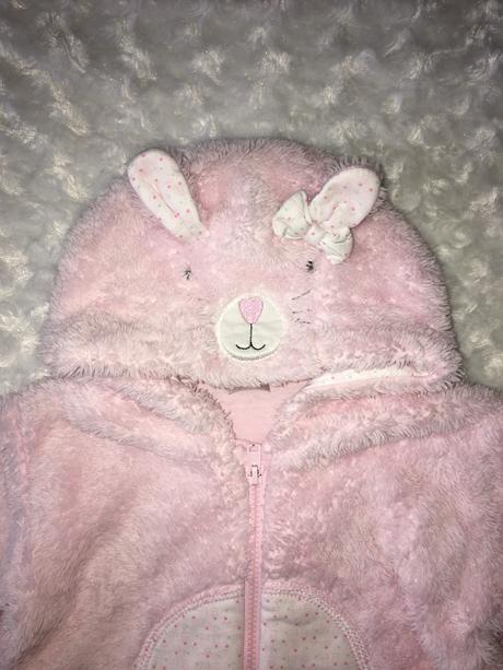 Růžový chlupatkový overal/kombinéza f&f, f&f,56