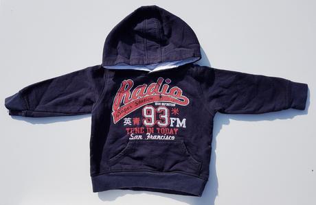 E230 chlapecká mikina s kapucí vel. 92, 92